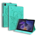 Love Butterfly Embossed Leather Tablet Case, For Samsung Galaxy Tab S9 FE+