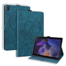 Love Butterfly Embossed Leather Tablet Case, For Samsung Galaxy Tab S9 FE+