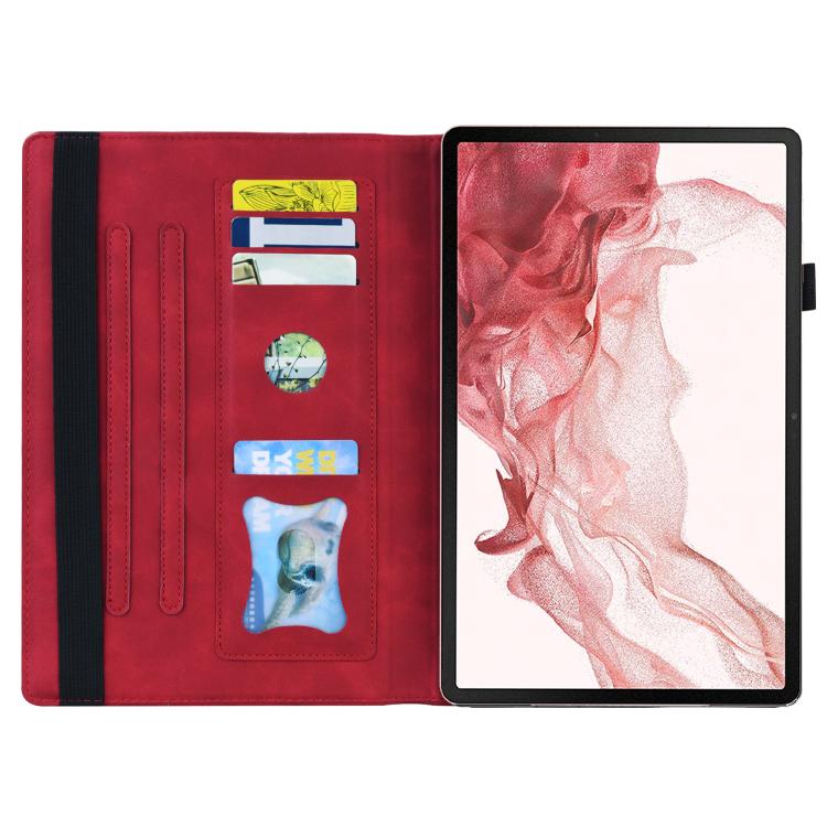 Splicing Shockproof Leather Tablet Case For Samsung Galaxy Tab S9 FE+