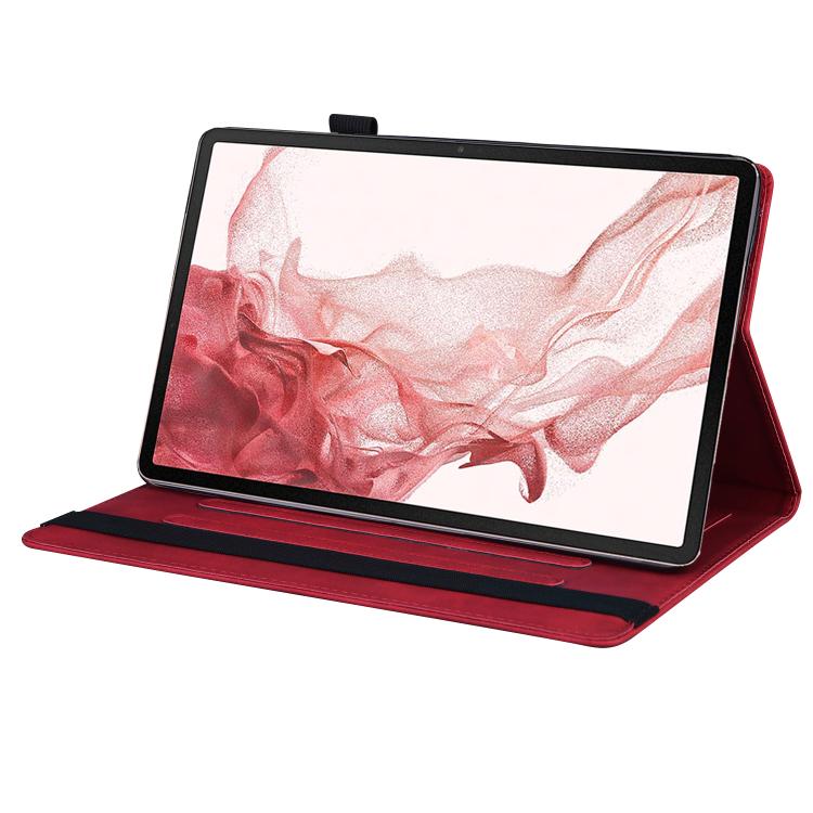 Splicing Shockproof Leather Tablet Case For Samsung Galaxy Tab S9 FE+