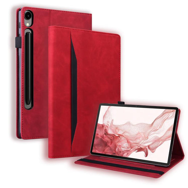Splicing Shockproof Leather Tablet Case For Samsung Galaxy Tab S9 FE+