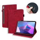For Lenovo Tab M11 2024 Tab P12 12.7 Texture Embossed Leather Tablet Case