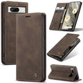 For Google Pixel 8 CaseMe Wallet Flip Leather Phone Case