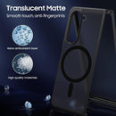 For Samsung Galaxy Z Fold 5 Magsafe Ultra-thin Translucent PC+TPU Phone Case Cover