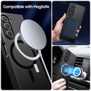 For Samsung Galaxy Z Fold 5 Magsafe Ultra-thin Translucent PC+TPU Phone Case Cover