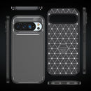 Carbon Fiber Texture Shockproof TPU Phone Case For Google Pixel 8a