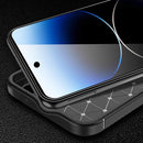 Carbon Fiber Texture Shockproof TPU Phone Case For Google Pixel 8a
