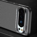 Carbon Fiber Texture Shockproof TPU Phone Case For Google Pixel 8a