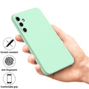 Solid Color Liquid Silicone Dropproof Full Coverage Phone Case, For Samsung Galaxy A55 5G, For Samsung Galaxy A35 5G