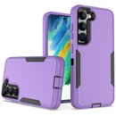 For Samsung Galaxy S22 Ultra 5G 2 in 1 Magnetic PC + TPU Phone Case
