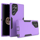 For Samsung Galaxy S22 Ultra 5G 2 in 1 Magnetic PC + TPU Phone Case