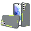 For Samsung Galaxy S21 FE 5G 2 in 1 Magnetic PC + TPU Phone Case