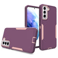 For Samsung Galaxy S21 FE 5G 2 in 1 Magnetic PC + TPU Phone Case