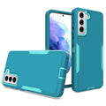 For Samsung Galaxy S21 FE 5G 2 in 1 Magnetic PC + TPU Phone Case