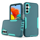 For Samsung Galaxy S21 FE 5G 2 in 1 Magnetic PC + TPU Phone Case