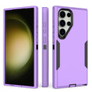 For Samsung Galaxy S21 FE 5G 2 in 1 Magnetic PC + TPU Phone Case