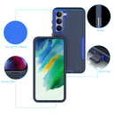 For Samsung Galaxy S22 Ultra 5G 2 in 1 Magnetic PC + TPU Phone Case
