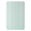 For Samsung Galaxy Tab S10 Ultra 3-Fold Clear Acrylic Leather Tablet Case