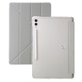 Clear Acrylic Deformation Leather Tablet Case, For Samsung Galaxy Tab S9