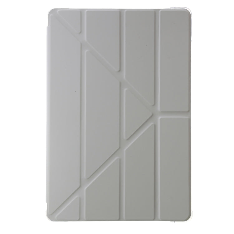 Clear Acrylic Deformation Leather Tablet Case, For Samsung Galaxy Tab S9