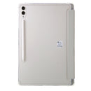 Clear Acrylic Deformation Leather Tablet Case, For Samsung Galaxy Tab S9