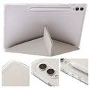 Clear Acrylic Deformation Leather Tablet Case, For Samsung Galaxy Tab S9