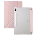 Clear Acrylic Leather Tablet Case, For Samsung Galaxy Tab S9 FE+