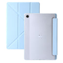 Clear Acrylic Leather Tablet Case, For Samsung Galaxy Tab S9 FE+