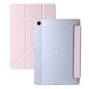 Clear Acrylic Leather Tablet Case, For Samsung Galaxy Tab S9 FE+