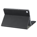 Square Cap Bluetooth Keyboard Leather Case with Pen Slot For Samsung Galaxy Tab S9 FE+