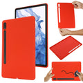 Pure Color Liquid Silicone Shockproof Tablet Case, For Samsung Galaxy Tab S9 Ultra / S10 Ultra, For Samsung Galaxy Tab S9 FE+ / S10+, For Samsung Galaxy Tab S6 Lite 2024, For Samsung Galaxy Tab S9 FE, For Samsung Galaxy Tab A9+, For Samsung Galaxy Tab A9