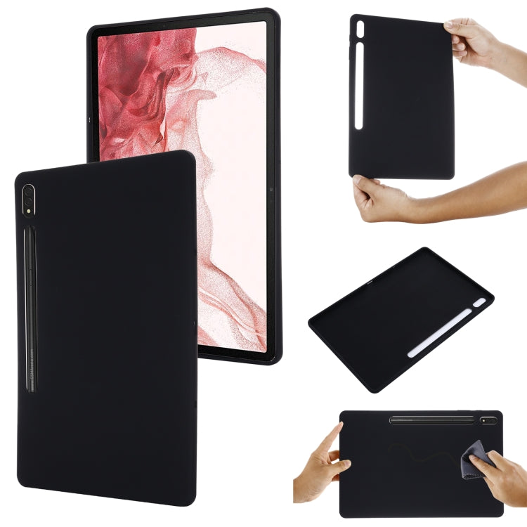 Pure Color Liquid Silicone Shockproof Tablet Case, For Samsung Galaxy Tab S9 Ultra / S10 Ultra, For Samsung Galaxy Tab S9 FE+ / S10+, For Samsung Galaxy Tab S6 Lite 2024, For Samsung Galaxy Tab S9 FE, For Samsung Galaxy Tab A9+, For Samsung Galaxy Tab A9