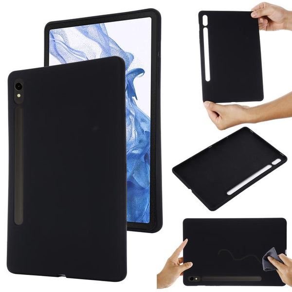 Pure Color Liquid Silicone Shockproof Tablet Case, For Samsung Galaxy Tab S10 FE, For Samsung Galaxy Tab S9 Ultra / S10 Ultra, For Samsung Galaxy Tab S9 FE+ / S10+, For Samsung Galaxy Tab S6 Lite 2024, For Samsung Galaxy Tab S9 FE����������������������...