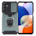 For Samsung Galaxy A15 Camera Shield Card Slot PC+TPU Phone Case (Copy)