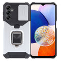 For Samsung Galaxy A15 Camera Shield Card Slot PC+TPU Phone Case (Copy)