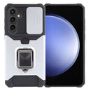 For Samsung Galaxy A15 Camera Shield Card Slot PC+TPU Phone Case (Copy)