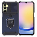 For Samsung Galaxy A25 Camera Shield Card Slot PC+TPU Phone Case