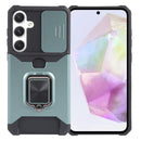 For Samsung Galaxy A15 Camera Shield Card Slot PC+TPU Phone Case (Copy)