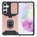 For Samsung Galaxy A15 Camera Shield Card Slot PC+TPU Phone Case (Copy)