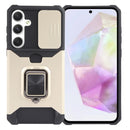 For Samsung Galaxy A15 Camera Shield Card Slot PC+TPU Phone Case (Copy)