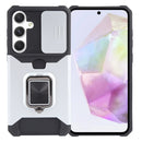 For Samsung Galaxy A15 Camera Shield Card Slot PC+TPU Phone Case (Copy)