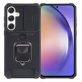 For Samsung Galaxy A55 Camera Shield Card Slot PC+TPU Phone Case