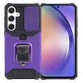 For Samsung Galaxy A55 Camera Shield Card Slot PC+TPU Phone Case