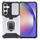 For Samsung Galaxy A55 Camera Shield Card Slot PC+TPU Phone Case