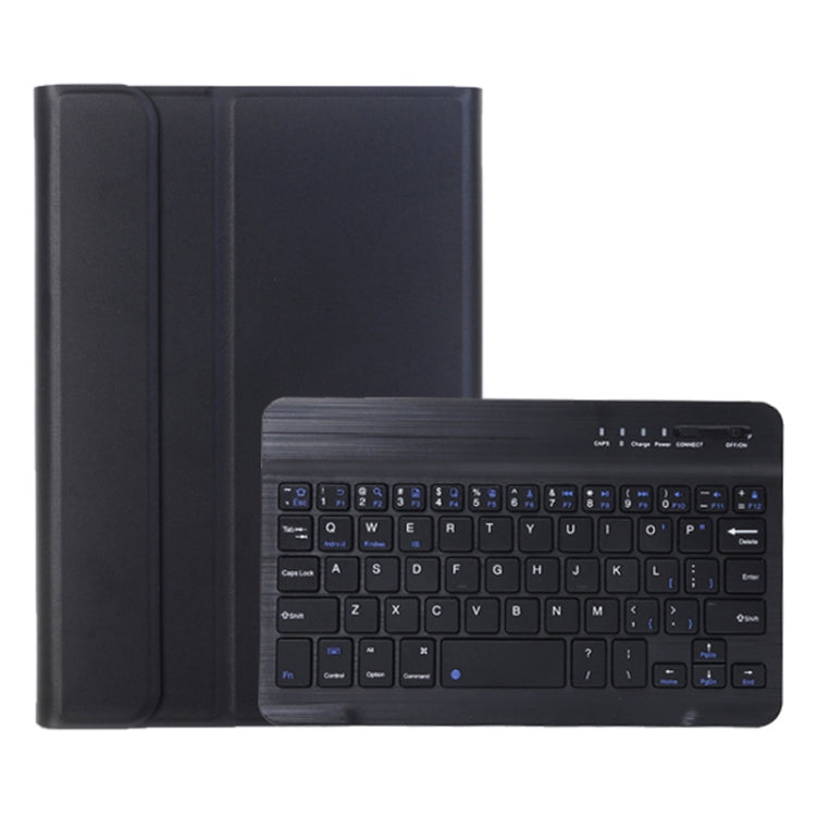 For Samsung Tab A9+ Plus TPU Bluetooth Keyboard Leather Tablet Case with Pen Holder