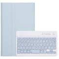 For Samsung Tab A9+ Plus TPU Bluetooth Keyboard Leather Tablet Case with Pen Holder