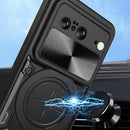 For Google Pixel 9 / 9 Pro Sliding Camera shield Magnetic Holder Phone Case