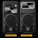 For Google Pixel 9 / 9 Pro Sliding Camera shield Magnetic Holder Phone Case