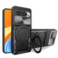 For Google Pixel 9 / 9 Pro Sliding Camera shield Magnetic Holder Phone Case