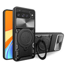 For Google Pixel 9 / 9 Pro Sliding Camera shield Magnetic Holder Phone Case